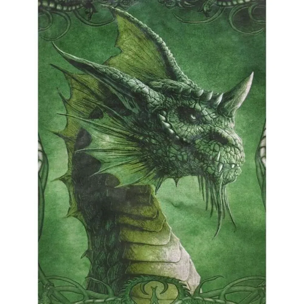 Kerem Beyit Fantasy Dragon Tie Dye T‎ Shirt 2010 Mens XL